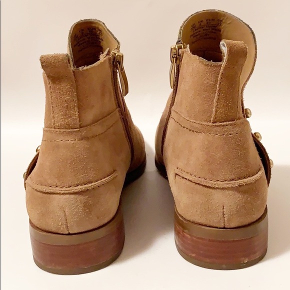 FRANCO SARTO Ruby Post Button Ankle Boot 10 - Picture 5 of 8